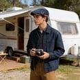 thumbnail image 2 of Men'S Beret That Combines Fashion And Practicality. Its British Retro Design Is Classic And Durable, And The Lightweight Material Ensures It Can Be Worn in All 4 Seasons, 2 of 8