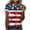 E-Multicolor, variant on Patriotic T Shirt Women 4th of July Womens T Shirts 4th of July Womens Shirt Women Fourth of July Top Patriotic Tee Fashion Women's Summer Short Sleeve Print Short Sleeve Round Neck Blouses