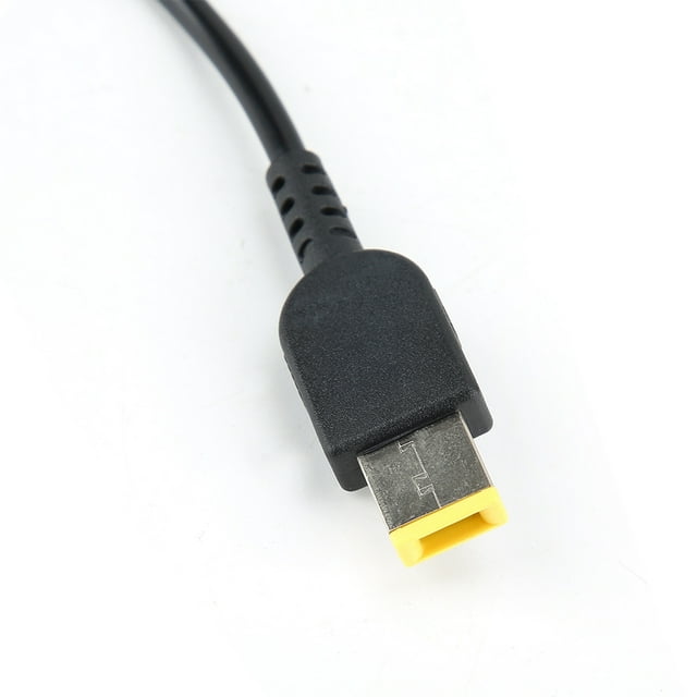 Adaptador de Corriente para Computadora Portátil IBM Línea de Conversión de Puerto Redondo a Cuadrado Enchufe DCE Línea de Dos Núcleos Buena Mano de Obra Núcleo de Línea