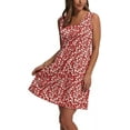 thumbnail image 3 of Women's Summer Dress 2025 A-Line Sleeveless Casual Sundress with Pockets Floral/Solid Frock, 3 of 6