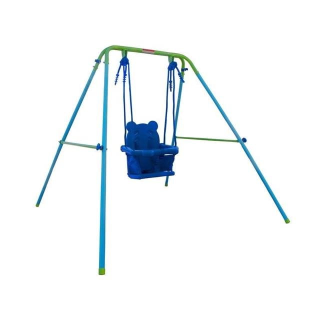 StationX Toddler Baby Swing Portable Indoor Outdoor Folding Safety