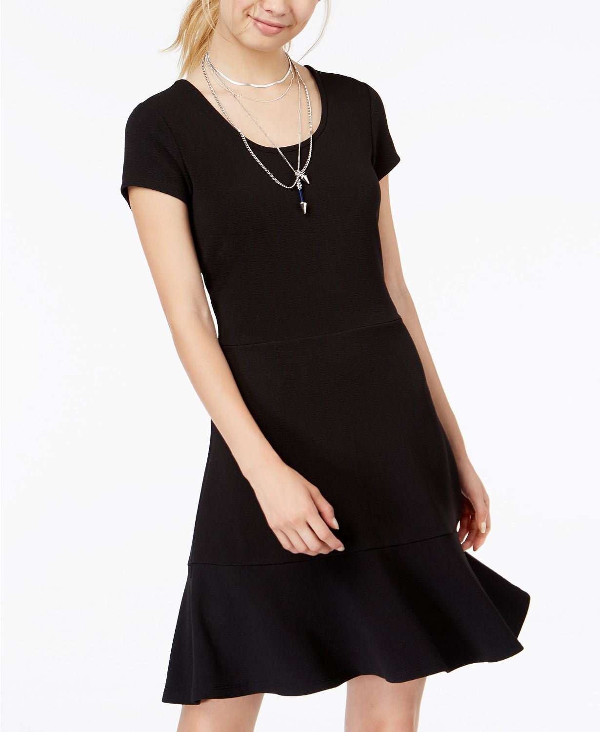 Gold Gold ScoopBack Fit & Flare Dress Juniors XS