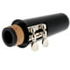 thumbnail image 1 of Boquilla de clarinete de plástico con tapa, abrazadera y caña de bambú para un sonido óptimo., 1 of 1
