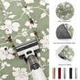 thumbnail image 5 of Hallway Runner Rug 2'x6', White Spring Floral Kitchen Runner Rugs Non-Slip Carpet Mats, Summer Flowers Sage Green Pastoral Bedside Rugs Runners Washable Floor Carpet for Bathroom Laundry Room, 5 of 8