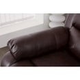 thumbnail image 3 of Kingway Faux Leather Manual Reclining Sofa Set – Two-Piece Home Theater Seating, 3 of 5