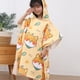 thumbnail image 5 of FloreceBien-Toalla de baño para niños, capa con capucha, absorbente, de secado rápido, para nadar, albornoz de aguas termales para mujer, 5 of 7
