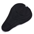 thumbnail image 1 of 28cm x 16cm x 2cm Comfort Bicycle Silicone 3D Gel Saddle Seat Cover Pad Padded Soft Cushion He Qiyong unisex, 1 of 2