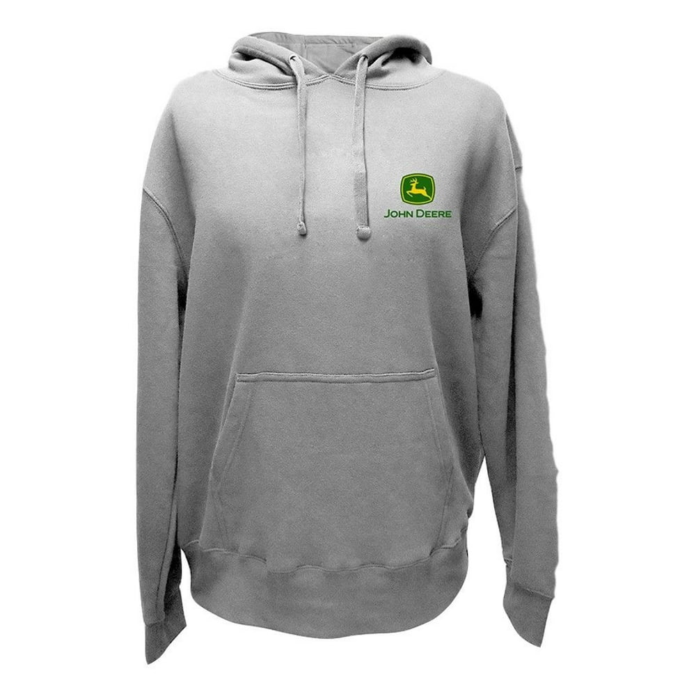 John Deere John Deere Western Sweatshirt Mens Flying Duck Hood Oxford