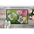 thumbnail image 2 of Carolines Treasures DAC1711JMAT 24 x 36 in. Unisex Utah Sego Lilies in Watercolor Indoor or Outdoor Mat, 2 of 5