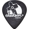 thumbnail image 2 of Jackson 511 Black Leaning Cross Guitar Picks - 1 Dozen .60 mm, 2 of 2