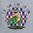 thumbnail image 6 of Wild Bobby Its Okay to Be Different | Dinosaur Autism Awareness Men Long Sleeve Shirt, 6 of 6
