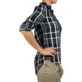 thumbnail image 3 of Woolrich Women Lightweight Plaid Shirt, 3 of 4