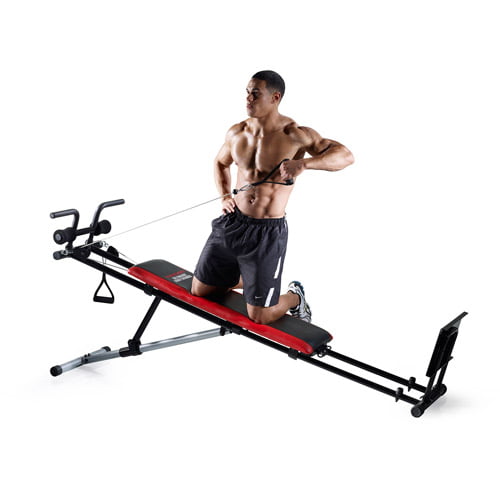 Body Weight Exercise Equipment Trainer Strength Total Gym Home Fitness ...
