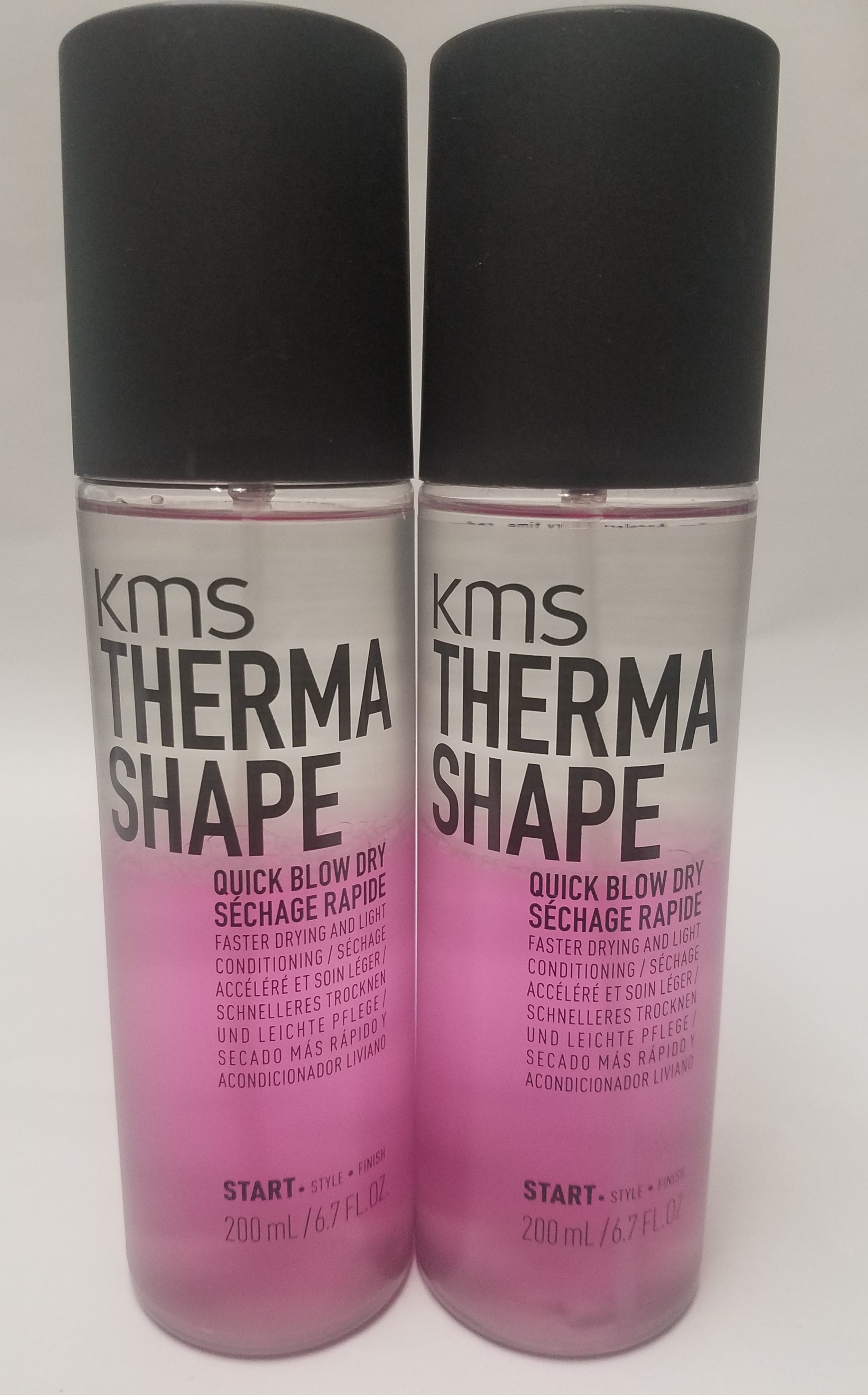 KMS Therma Shape Quick Blow Dry 6.7 oz. Pack of 2