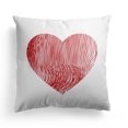 thumbnail image 2 of Pillow Case Creative Heart Shaped Short Plush Throw Pillow Case Cushion Cover, 2 of 5
