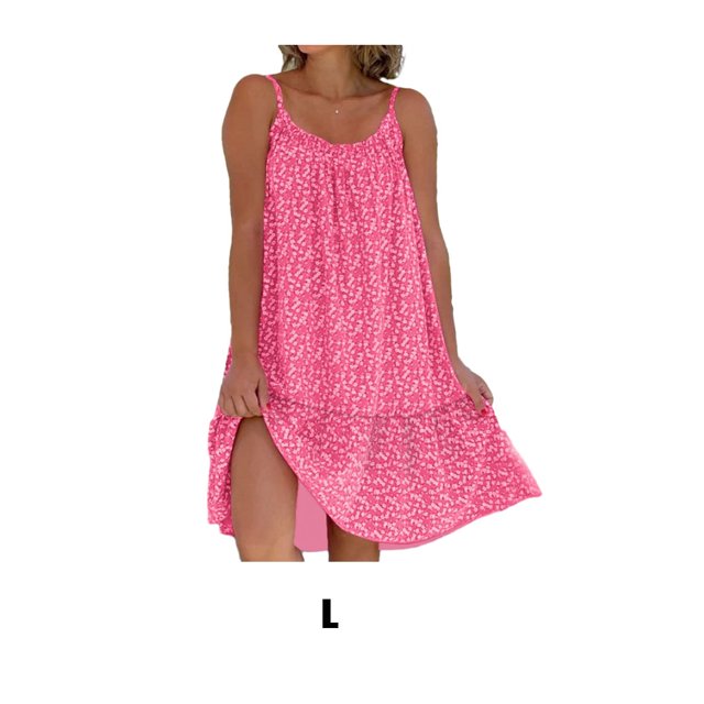 mmirethe Multifunctional And Stylish Maxi Dress For Women Vintage Boho Robe Comfortable Multifunction And Stylish Off Shoulder pink L