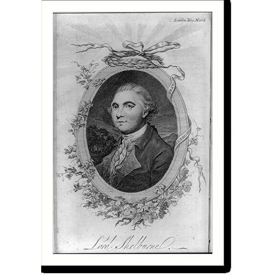 Historic Print, Lord Shelburne, 16" x 20"