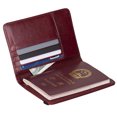 thumbnail image 4 of Kmbangi Passport Holder Floral Print Wallet Change Purse with Elastic Cord, 4 of 8