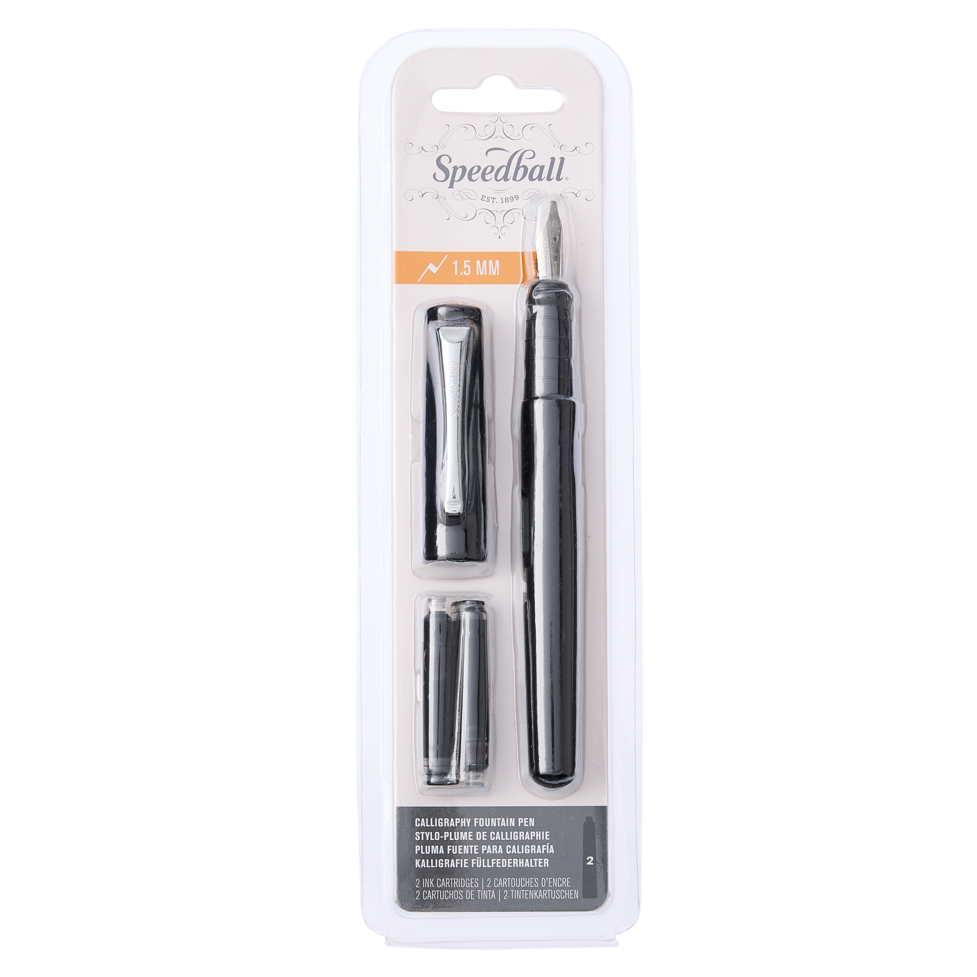 Speedball Calligraphy 1.5mm Fountain Pen, 12 Pack