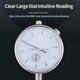 thumbnail image 3 of Dial Indicator Gauges Micrometer Dial Gauge Dial Indicator Magnetic Holder Clock Indicator Magnetic Stand Measuring Instruments ,Accurate Readings, 3 of 7