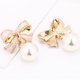 thumbnail image 3 of Pendientes de lazo para mujer., 3 of 5