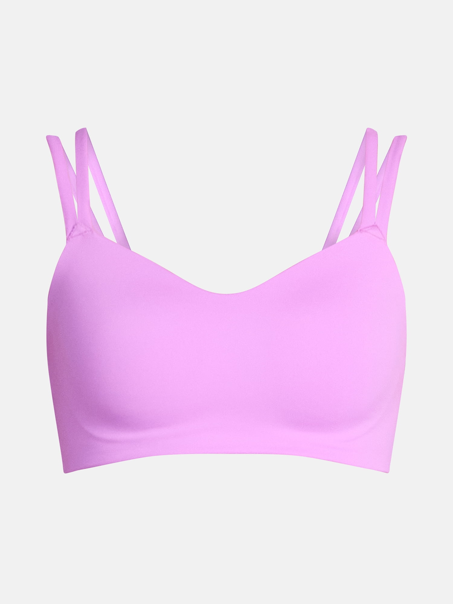 Avia Strappy Sports Bra for Women, Medium Support, S-3XL
