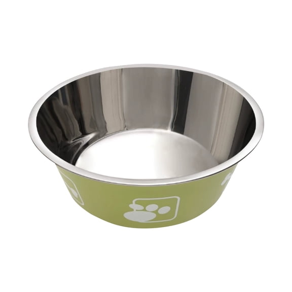 Food-Grade Stainless Steel Pet Bowl – Non-Slip Anti-Spill, Dishwasher-Safe (For Dogs & Cats)