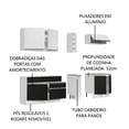 thumbnail image 4 of Cocina Integral Completa Modular Madesa Parma 220cm BN 04, 4 of 5