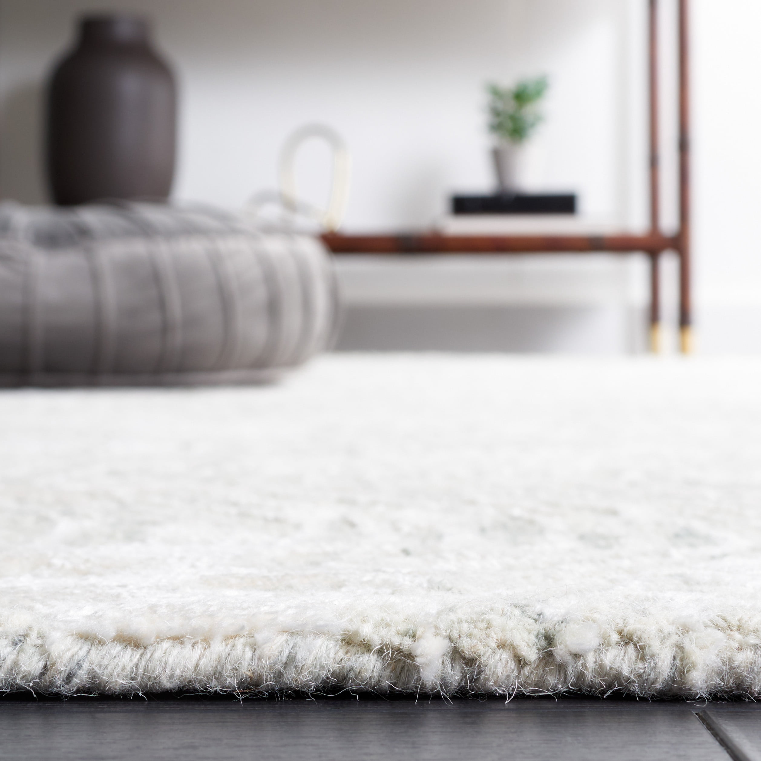 SAFAVIEH Glamour Tashi Abstract Area Rug, Grey/Ivory, 8' x 10'