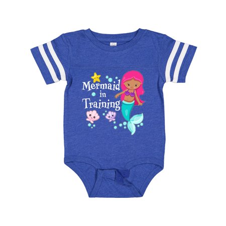 

Inktastic Mermaid in Training Gift Baby Girl Bodysuit
