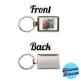 thumbnail image 4 of Cool Red Panda Wearing Glasses Retro Metal Rectangle Keychain, 4 of 7