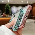 thumbnail image 7 of TECH CIRCLE For iPhone 12 Pro Magnetic Clear Case Compatible with MagSafe,Luxury Plating Slim Fit Anti-Scratch Shockproof Protective Women Girl Cover for Apple iPhone 12 Pro 6.1" 2020,Pink, 7 of 7