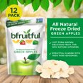 thumbnail image 2 of bfruitful Freeze-Dried Green Apples, 12 Single-Serve Bags, Gluten Free Dried Fruits, Crunchy, 2 of 5