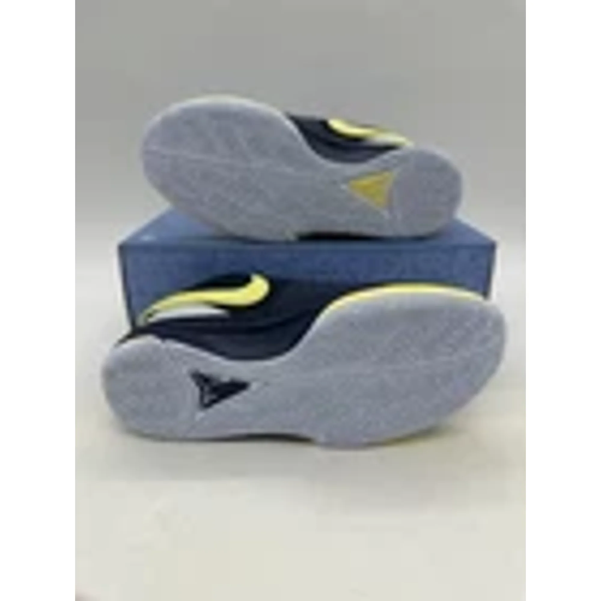 Nike JA 1 Men's Size 11.5 Navy Blue Yellow Basketball Shoes