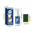 thumbnail image 2 of Spray de espuma para limpiador de cocina multiusos | Quitagrasas multipropósito de 150ml | Limpiador de manchas de aceite con recubrimiento protector | Incluye esponja para facilitar la aplicación, 2 of 9