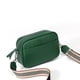 thumbnail image 5 of Bolso Bandolera Pequeño Kuymtek Cuero Genuino Lujo Clásico Retro Informal a la Mujer 107 verde, 5 of 9