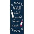 thumbnail image 3 of Carpentieri, Natalie 10x18 Black Modern Framed Museum Art Print Titled - What Would Jesus Drink, 3 of 5