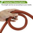 thumbnail image 5 of Unique Bargains 20Ft 1/2" 12mm ID 3.5mm Thickness Silicone Vacuum Hose for Air and Water Red, 5 of 6