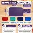 thumbnail image 3 of Tapa para Recipiente MRX Solutions Pyrex 9x13 Morada C-233, 3 of 8