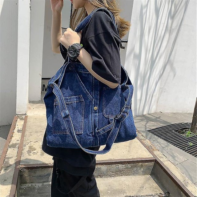 Bolsos de hombro de mezclilla para mujer Bolsos de jeans casuales Bolsos de lujo de diseñador para mujer D