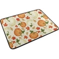 thumbnail image 2 of GZHJMY Thanksgiving Pumpkins Doormat Non-Slip Kitchen Floor Mat Indoor Outdoor Entrance Bath Garden Carpet, 23.6"x15.7", 2 of 7