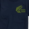 thumbnail image 3 of Instant Message - Bass Man Left Chest Hit - Men's Short Sleeve Graphic T-Shirt, 3 of 6