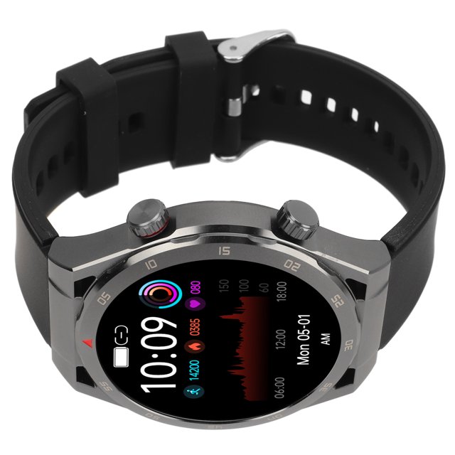 Reloj rastreador de actividad física monitor de sueño con carga USB reloj inteligente de azúcar en sangre pantalla táctil completa de 139 pulgadas IP67 control de ANGGREK Otros