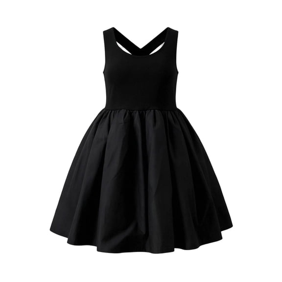 Girls Sleeveless Tank Dress,Cute Summer Outfits for Girls