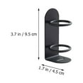 thumbnail image 2 of 2 PCS Black Toothpaste and Dental Storage Rack with Electric Toothbrush Holder 9.5x4.5cm Unbranded, 2 of 7