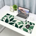 thumbnail image 6 of nygtbtfer Big Large Mouse Pad, Split Leaf Xl Long Extended Full Desk Mousepad Table Mat Cute for Women Gifts, Waterproof Desk Mats on Top of Desks for Keyboard with Stitched Edges 31.5x11.8 in, 6 of 6