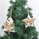thumbnail image 4 of Adornos de madera colgantes de Navidad, para decoraciones de árbol de Navidad, decoración de fiesta, adornos de Navidad Afortunado Sencillez, 4 of 5
