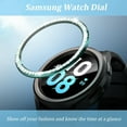 thumbnail image 2 of Frusde Bezel Cover for  Samsung Galaxy Watch 6 47mm 43mm, Bling Bezel Ring Cover Scratch Protector Accessory 2pcs, 2 of 5