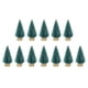 thumbnail image 2 of 12 piezas de mini árbol de Navidad de 3,5/4,5/6,5 cm de sisal, seda, cedro, árbol de Navidad artificial, festival, fiesta, escena en miniatura, modelo de decoración, 2 of 4