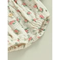 thumbnail image 7 of Cenuakty Kids Girls Short Trousers, Casual Party Street Spring Summer Bear/ Heart/ Flower/ Dot Pants, 7 of 7